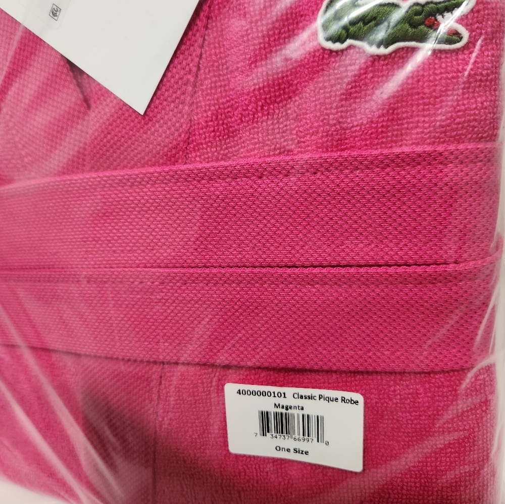 Lacoste Unisex Robe - Picture 6 of 7